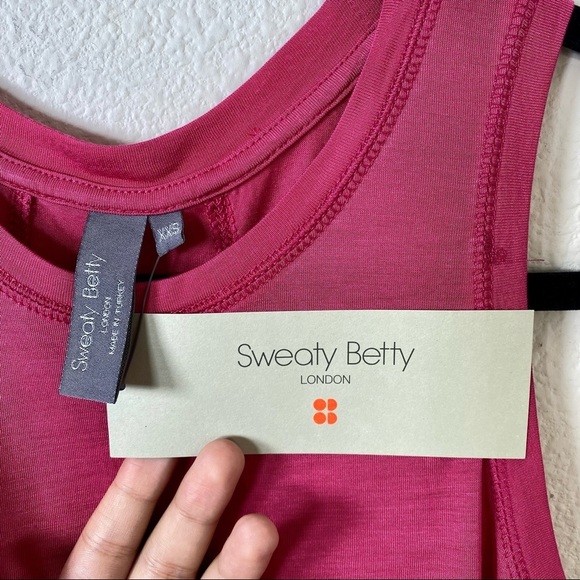 Sweaty Betty Pink Easy Peazy Tank Top Sz XXS - Picture 5 of 10